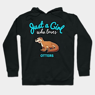 Otter design for Girls | Kids Otter design Hoodie